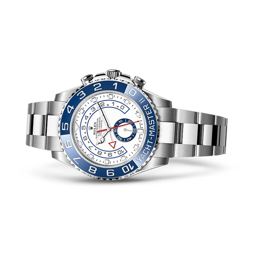 Rolx Yachtmaster Blue Cerachrom Bezel Steel Watch